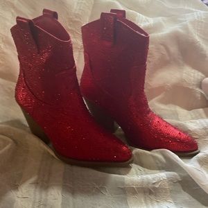 Rhinestone cowgirl boots